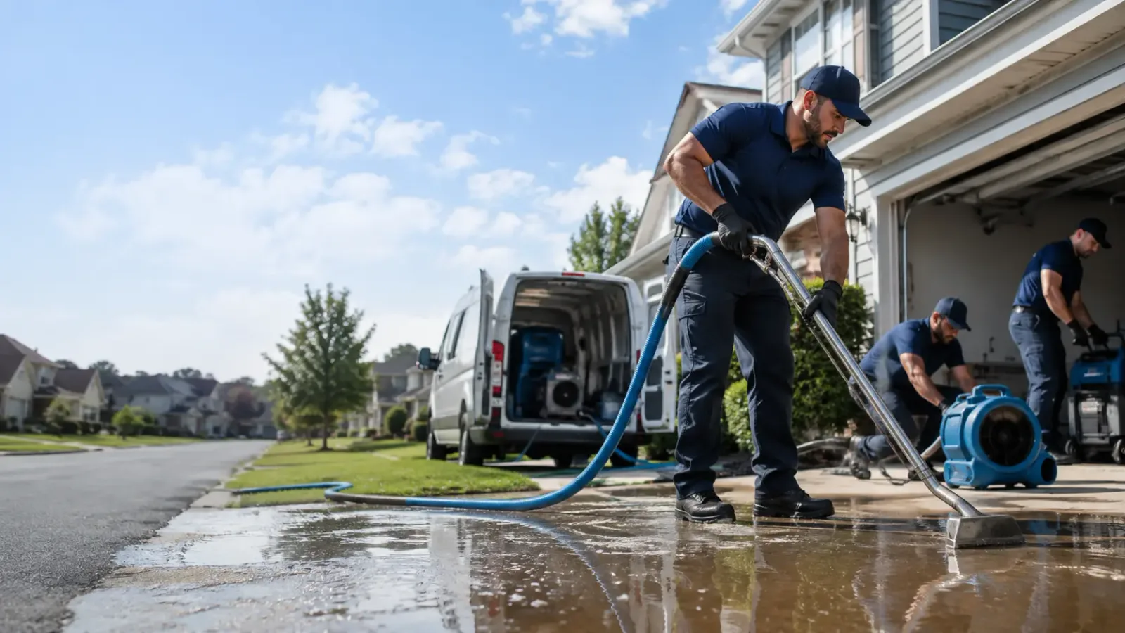 Flood Damage Restoration in Achille, OK
